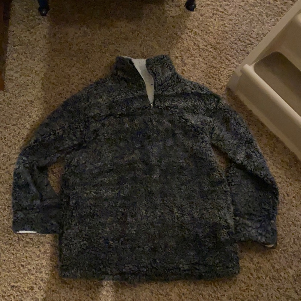 The comfiest fuzzy sweatshirt!
